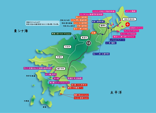 奄美大島地図